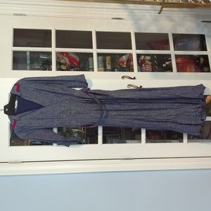 Belted maxi dress